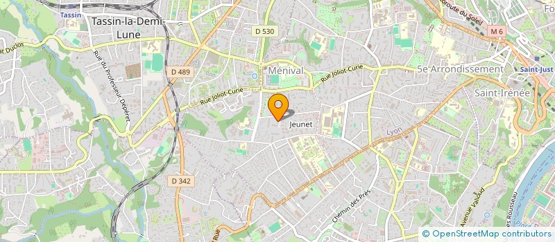 localisation de l'entreprise MADAME MORGANE SERRANO  LYON