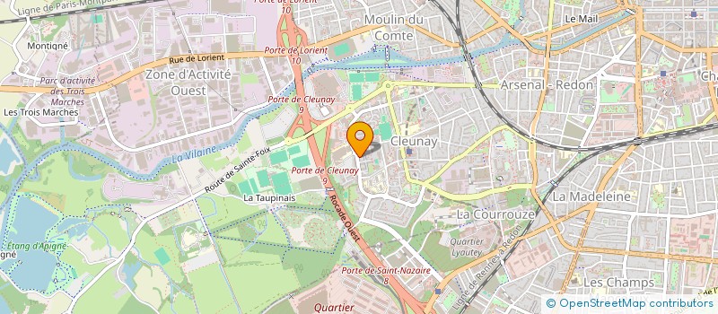 localisation de l'entreprise MADAME MORGANE SEVESTRE à RENNES