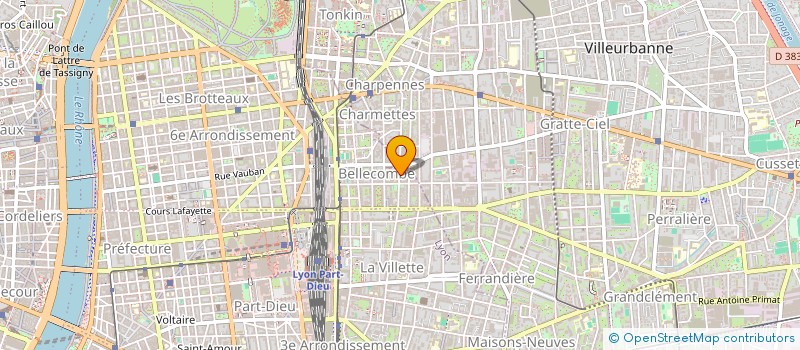 localisation de l'entreprise MADAME MORGANE SIAU  LYON