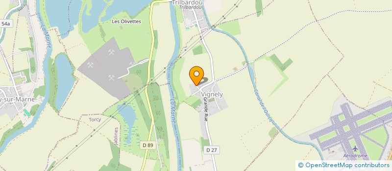 localisation de l'entreprise MADAME MORGANE SIBIRIL  VIGNELY