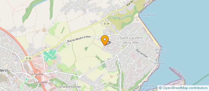 localisation de l'entreprise MADAME MORGANE SIMON  PLERIN