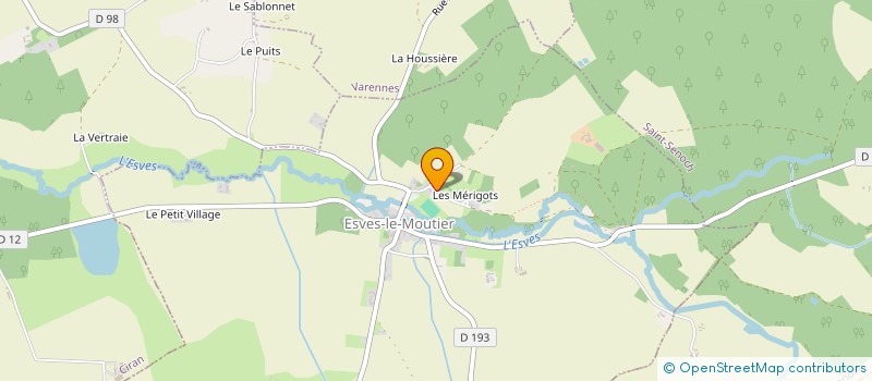 localisation de l'entreprise MADAME MORGANE SINTIER  ESVES-LE-MOUTIER