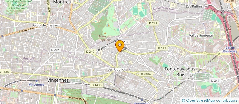 localisation de l'entreprise MADAME MORGANE SION à FONTENAY-SOUS-BOIS