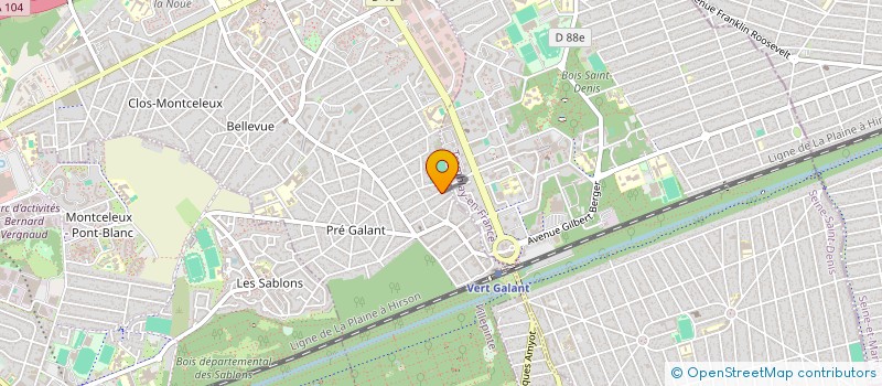 localisation de l'entreprise MADAME MORGANE SOSA-SALVANT à VILLEPINTE