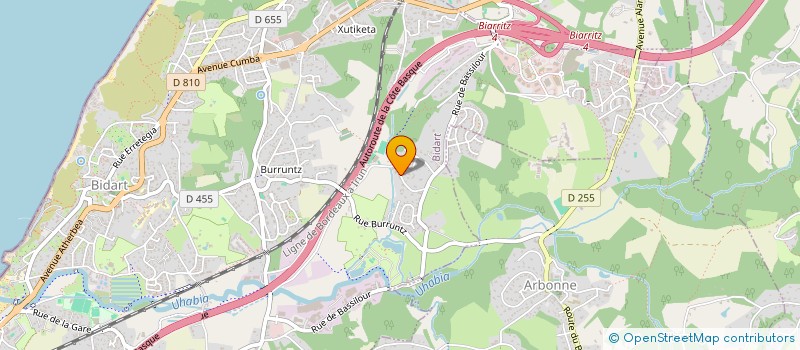 localisation de l'entreprise MADAME MORGANE SOTERAS  TERCIS-LES-BAINS