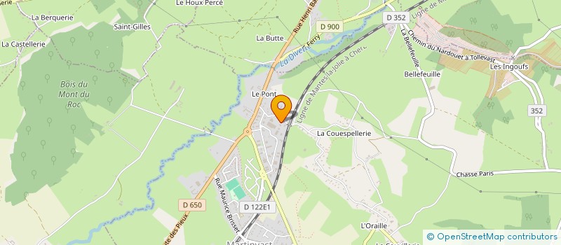 localisation de l'entreprise MADAME MORGANE SOUSA  MARTINVAST