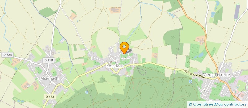 localisation de l'entreprise MADAME MORGANE STEMMELIN  KSTLACH