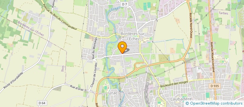 localisation de l'entreprise MADAME MORGANE STEPHAN  BORDERES-SUR-L'ECHEZ