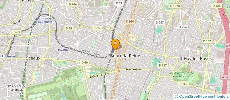 localisation de l'entreprise MADAME MORGANE TAMATA-VARIN à BOURG-LA-REINE