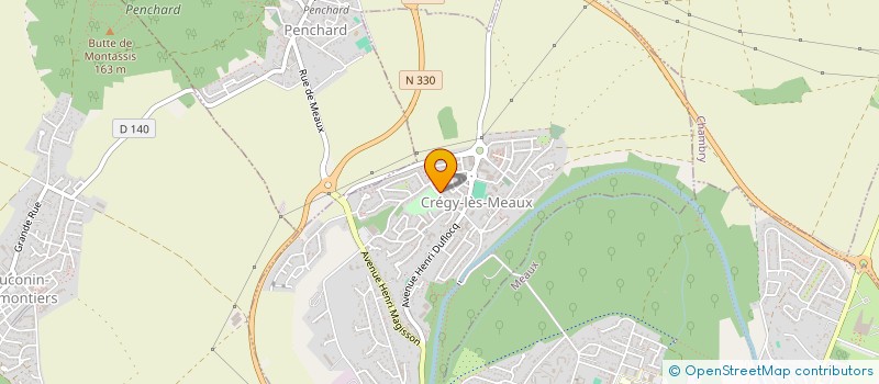 localisation de l'entreprise MADAME MORGANE TECHER  CREGY-LES-MEAUX