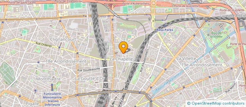 localisation de l'entreprise MADAME MORGANE TERROM  PARIS