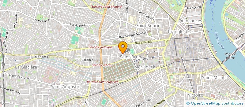 localisation de l'entreprise MADAME MORGANE THIPLOUSE  BORDEAUX