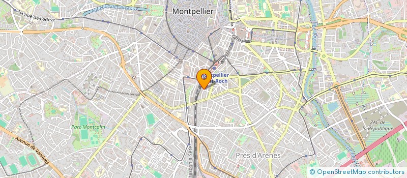 localisation de l'entreprise MADAME MORGANE TOBIO à MONTPELLIER