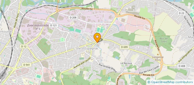 localisation de l'entreprise MADAME MORGANE TOUYERAS à L'ISLE-D'ESPAGNAC