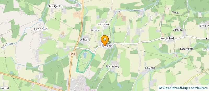 localisation de l'entreprise MADAME MORGANE TRELOHAN  QUESTEMBERT