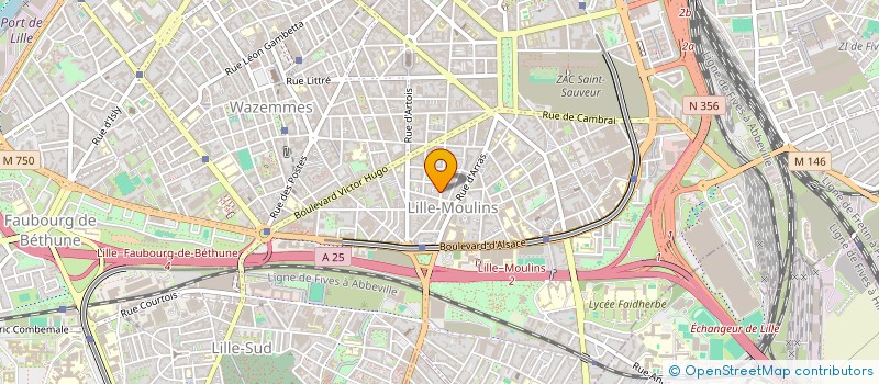 localisation de l'entreprise MADAME MORGANE TRIFFAULT à LILLE