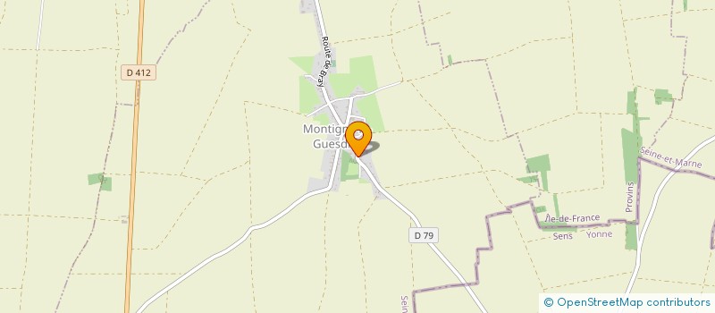 localisation de l'entreprise MADAME MORGANE TROADEC  MONTIGNY-LE-GUESDIER