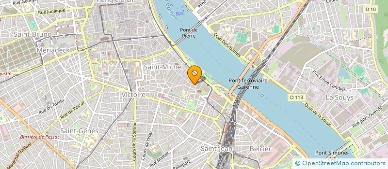 localisation de l'entreprise MADAME MORGANE UBERTI à BORDEAUX
