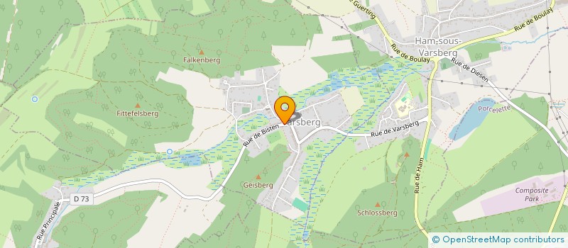 localisation de l'entreprise MADAME MORGANE URBANSKI  VARSBERG