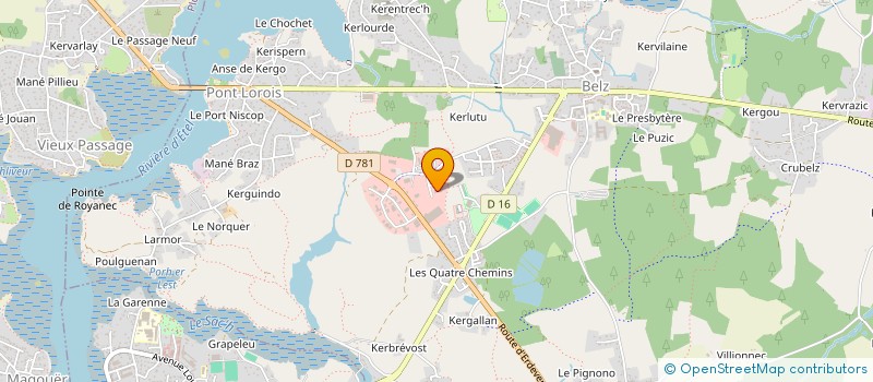 localisation de l'entreprise MADAME MORGANE VAINQUEUR  BELZ