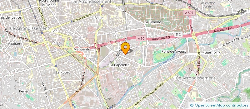 localisation de l'entreprise MADAME MORGANE VALENZA à MARSEILLE