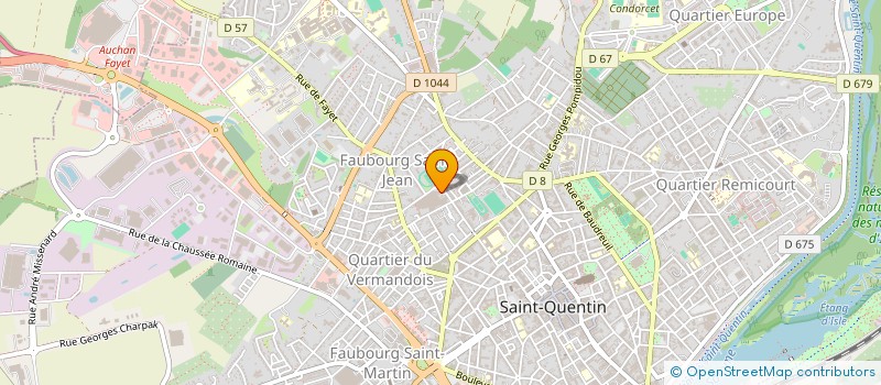 localisation de l'entreprise MADAME MORGANE VANGALEN à SAINT-QUENTIN