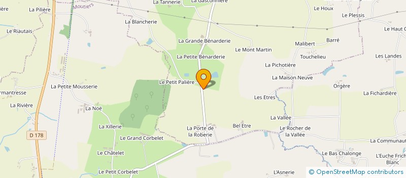 localisation de l'entreprise MADAME MORGANE VETTIER  SAINT-GERMAIN-DU-PINEL