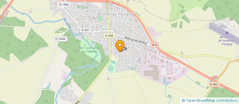 localisation de l'entreprise MADAME MORGANE VIDAL  FONTENAY-TRESIGNY