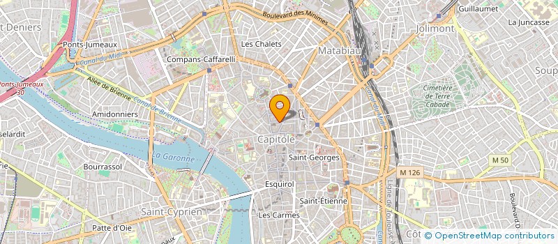 localisation de l'entreprise MADAME MORGANE VIGOUROUX à TOULOUSE