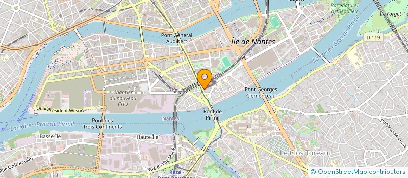 localisation de l'entreprise MADAME MORGANE VILLETTE  BOUGUENAIS