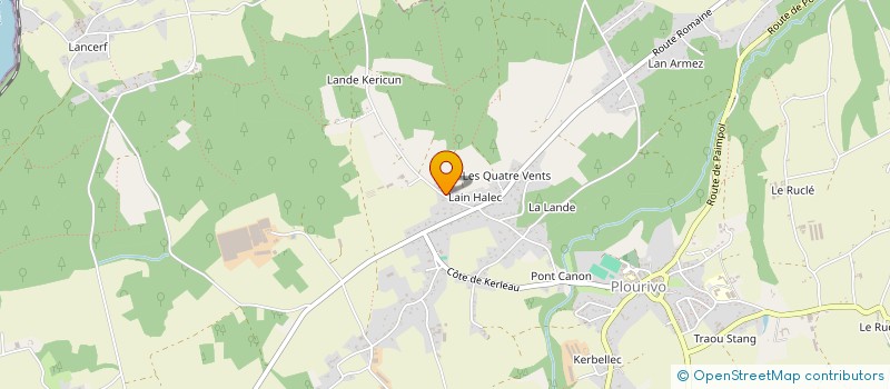 localisation de l'entreprise MADAME MORGANE VILTET  PAIMPOL