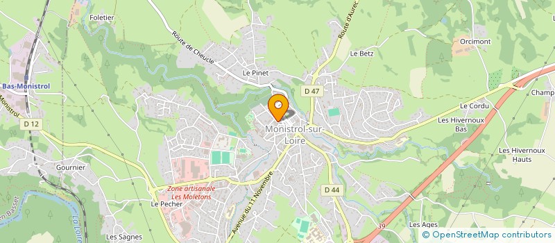 localisation de l'entreprise MADAME MORGANE VINCI  MONISTROL-SUR-LOIRE