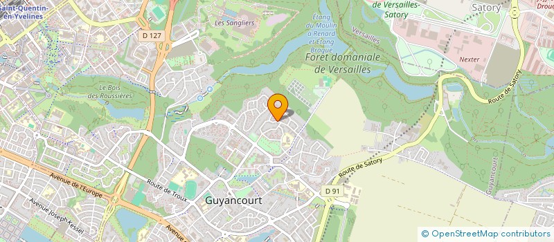 localisation de l'entreprise MADAME MORGANE VINCIGUERRA  GUYANCOURT