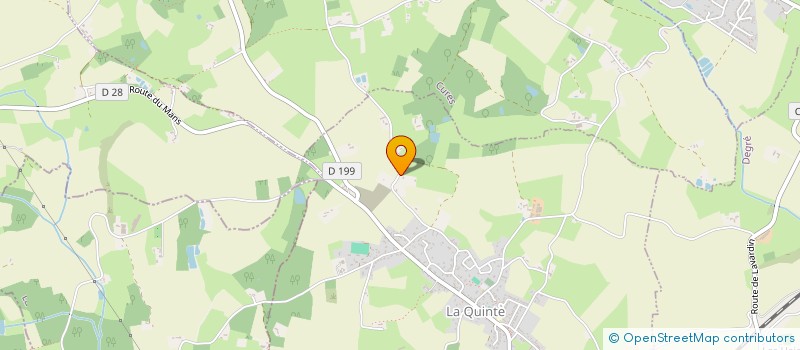 localisation de l'entreprise MADAME MORGANE VISSY  LA QUINTE