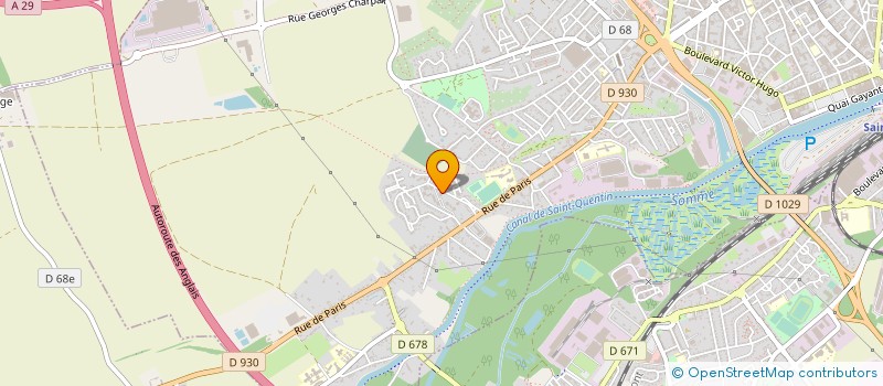 localisation de l'entreprise MADAME MORGANE WAMEN à SAINT-QUENTIN