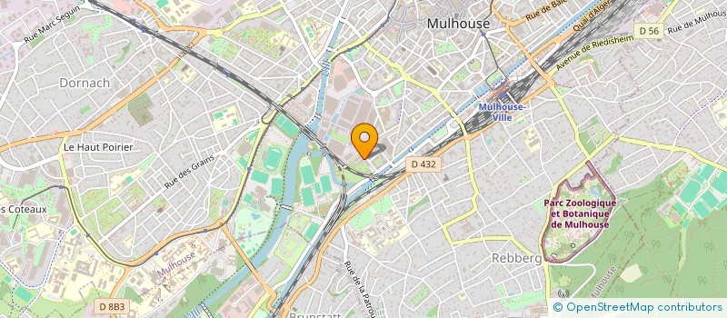 localisation de l'entreprise MADAME MORGANE ZAGULA  MULHOUSE