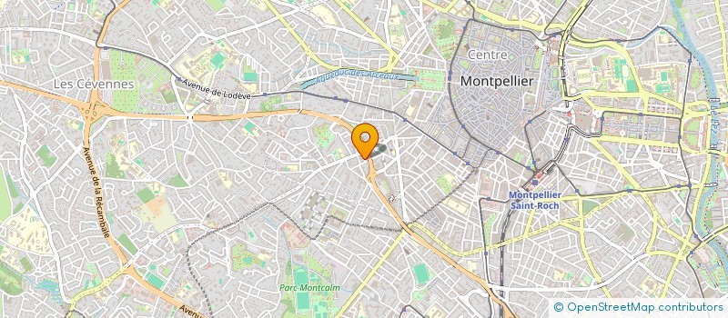 localisation de l'entreprise MADAME MORGANN NELLY LANDRIEU à MONTPELLIER
