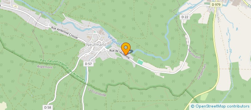 localisation de l'entreprise MADAME MORGANNE LEFORT  NEUFMANIL