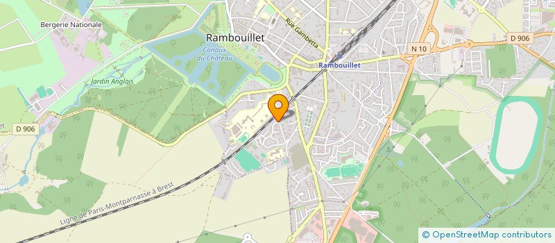 localisation de l'entreprise MADAME MORGHAN GOBING à RAMBOUILLET