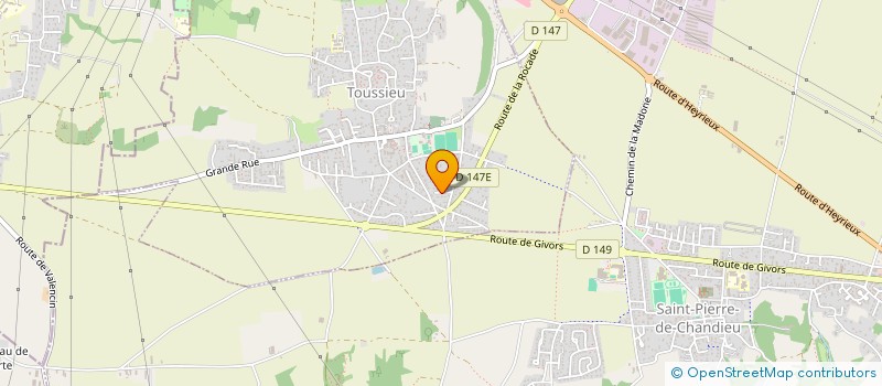 localisation de l'entreprise MADAME MORGHANE SKOWRONSKI  TOUSSIEU