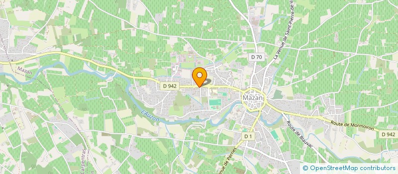 localisation de l'entreprise MADAME MORINE ROTTENFUS  MAZAN