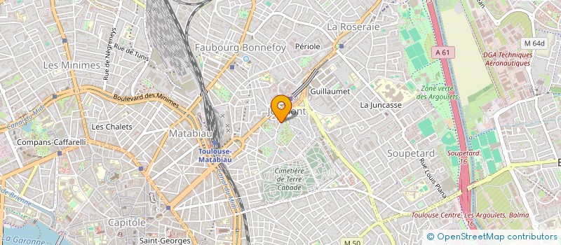 localisation de l'entreprise MADAME MORVAN LE BIHAN à TOULOUSE