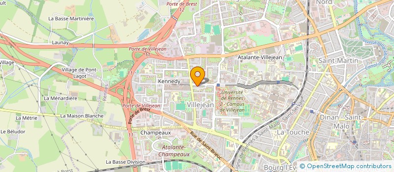 localisation de l'entreprise MADAME MORWENNA JENKIN à RENNES