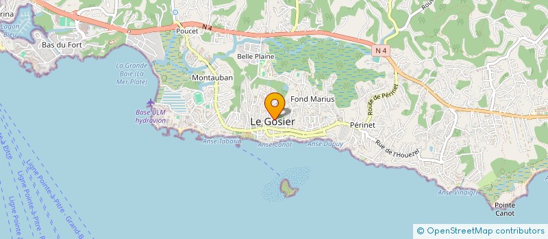 localisation de l'entreprise MADAME MOSE PIERRE  LE GOSIER