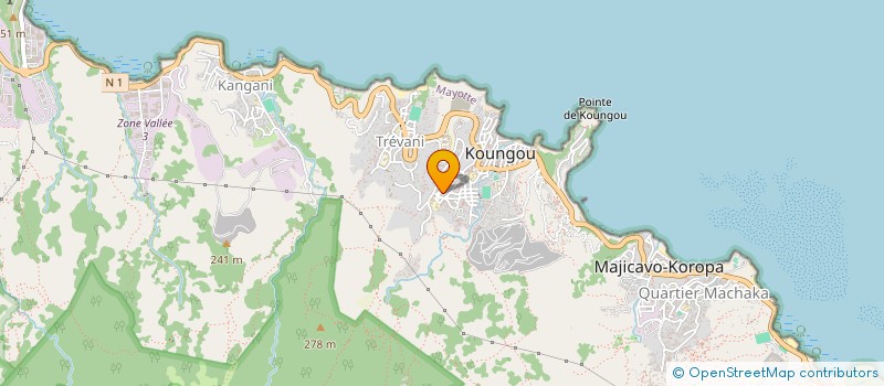 localisation de l'entreprise MADAME MOUDHIFATI AHAMADI FADHUILAH à MAMOUDZOU