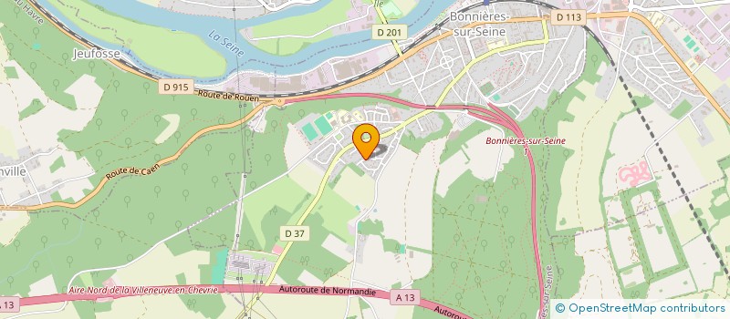 localisation de l'entreprise MADAME MOUFIDA DRICI  BONNIERES-SUR-SEINE