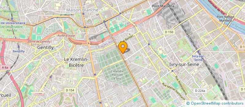 localisation de l'entreprise MADAME MOUFIDA HAMDI à IVRY-SUR-SEINE