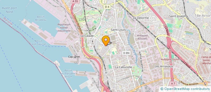 localisation de l'entreprise MADAME MOUFIDA KAHLAOUI à MARSEILLE