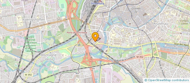 localisation de l'entreprise MADAME MOUH MOHAMED à STRASBOURG