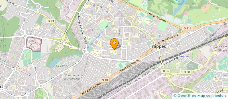 localisation de l'entreprise MADAME MOUHAMADOU VAGAB  TRAPPES